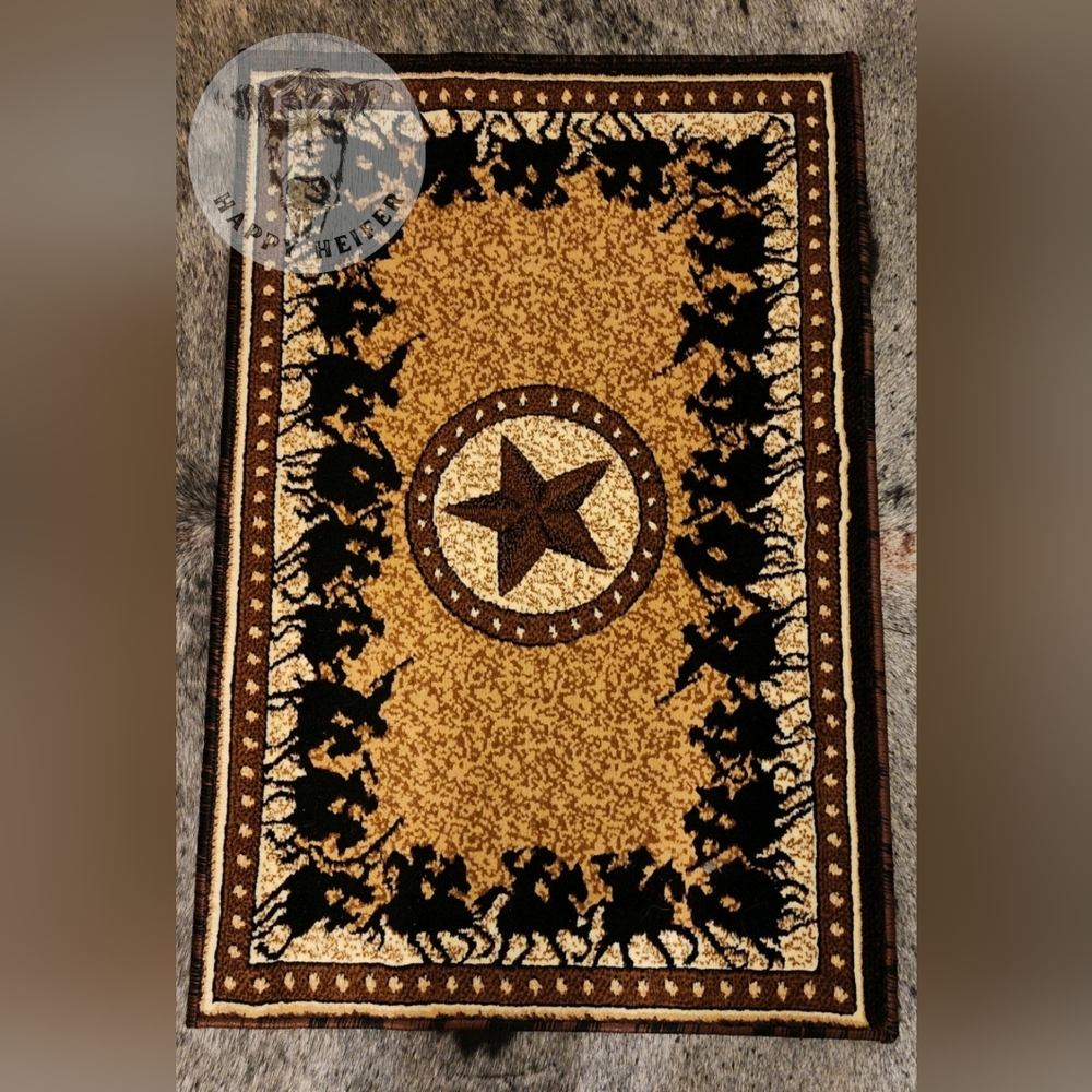Lone Star Riders Berber Rug 2×3